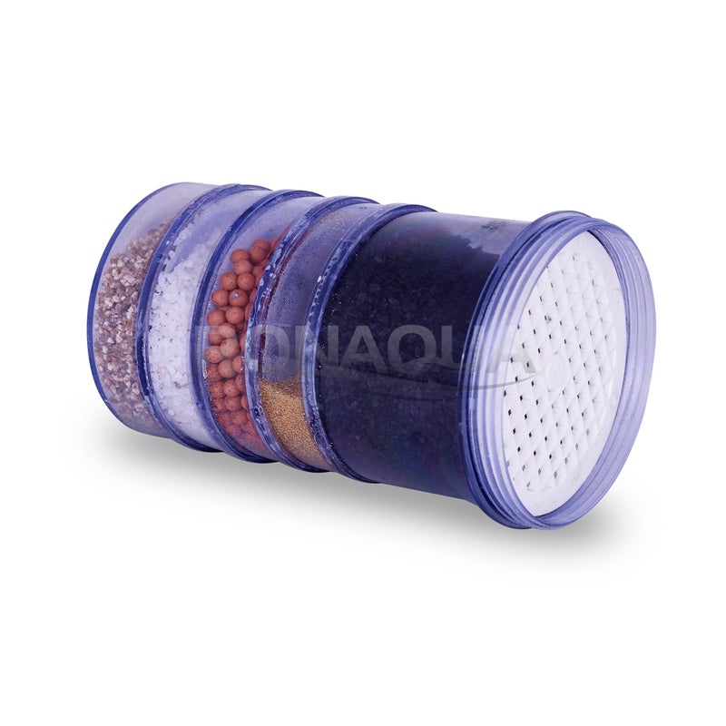 Ronaqua 5-Stage Replacement Mineral Filter Cartridge for Countertop & Water Coolers. 5 layers of filtration & mineralization. Removes granular impurities to provide a brilliant sparkle in water - Image 3
